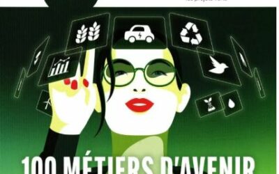 Article de Écologie 360 – Printemps 2025 « 100 métiers d’avenir »