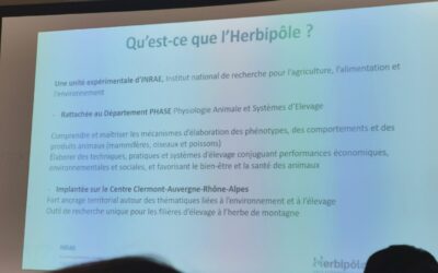 Les 10 ans de l&rsquo;HERBIPÔLE – INRAE